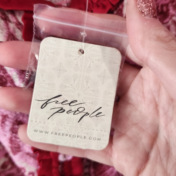 New Free People‎ Dare Me Velvet Blouse Top Small - Picture 4 of 8